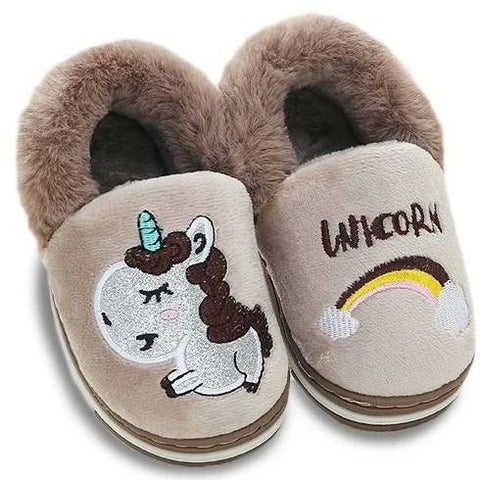 Chaussons Petite Fille Licorne