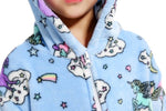 Pyjama Licorne Bleu avec Motifs Enfant