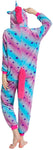 Pyjama Licorne Capuche Multicolore pour Femme