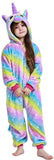 Pyjama Licorne Fille Multicolore