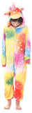Pyjama Licorne Multicolore avec Étoiles Enfant