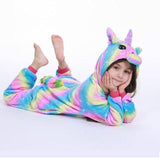 Pyjama Licorne Multicolore Enfant