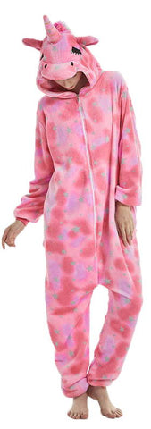 Pyjama Licorne Rose Adulte
