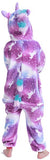 Pyjama Licorne Violet avec Motifs Blancs (Enfant)