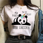 T-Shirt Panda Licorne
