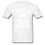 T-Shirt Citation Licorne Blanc