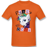 T-Shirt Punk's Not Dead Orange