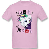 T-Shirt Punk's Not Dead Rose