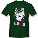 T-Shirt Punk's Not Dead Vert Foncé