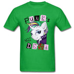 T-Shirt Punk's Not Dead Vert